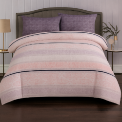 Heavendecor 100% Cotton King Size Bedsheet (108x108 inches) | 200 TC | Spring Glory Design | Soft, Breathable, All-Season Bedsheet with 2 Pillow Covers, Multicolor