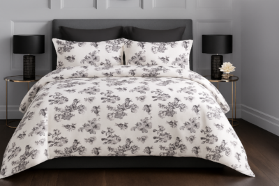 Heavendecor bedsheet King Size 100% Pure Cotton Bed Sheet with 2 Pillow Covers, 240 TC Premium Bedding Set, 108x108 inches, Super Soft Cozy (Spring Floral, Super King)