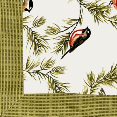 Heavendecor 100% Cotton Bedsheet for Double Bed with 2 Pillow Covers, Floral Double Bedsheet (Size 100 x 108 inches, Spring green white) - Image 3